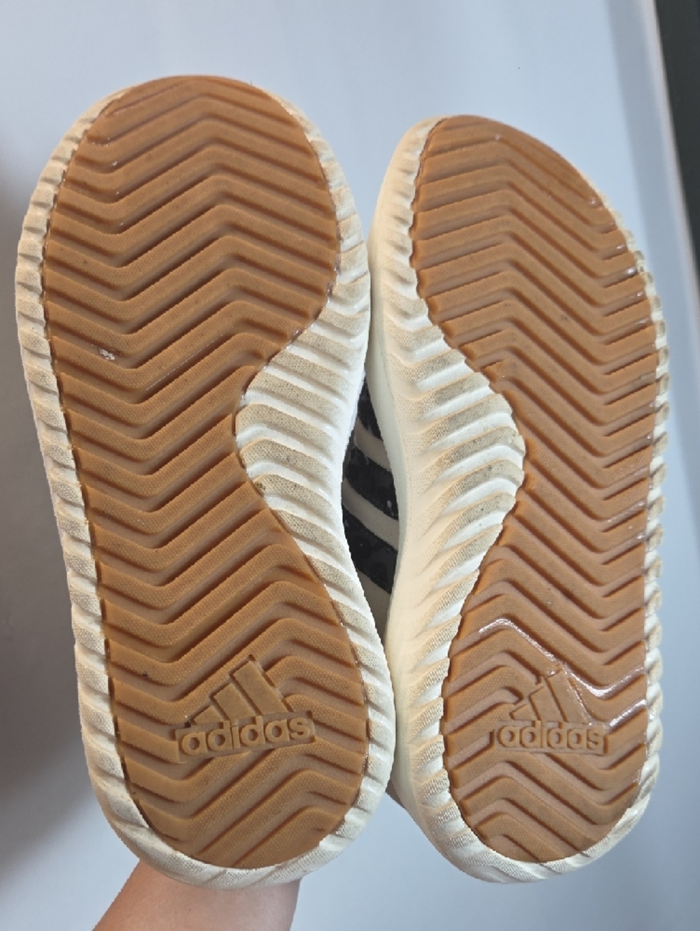Adidas Grand Court Platform Cream Suede  Size 7 - Picture 5 of 7
